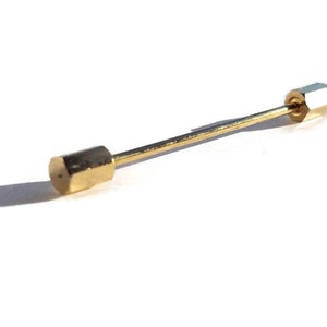 Vintage Gold Tie Clip, Unique Tie Bar for Men