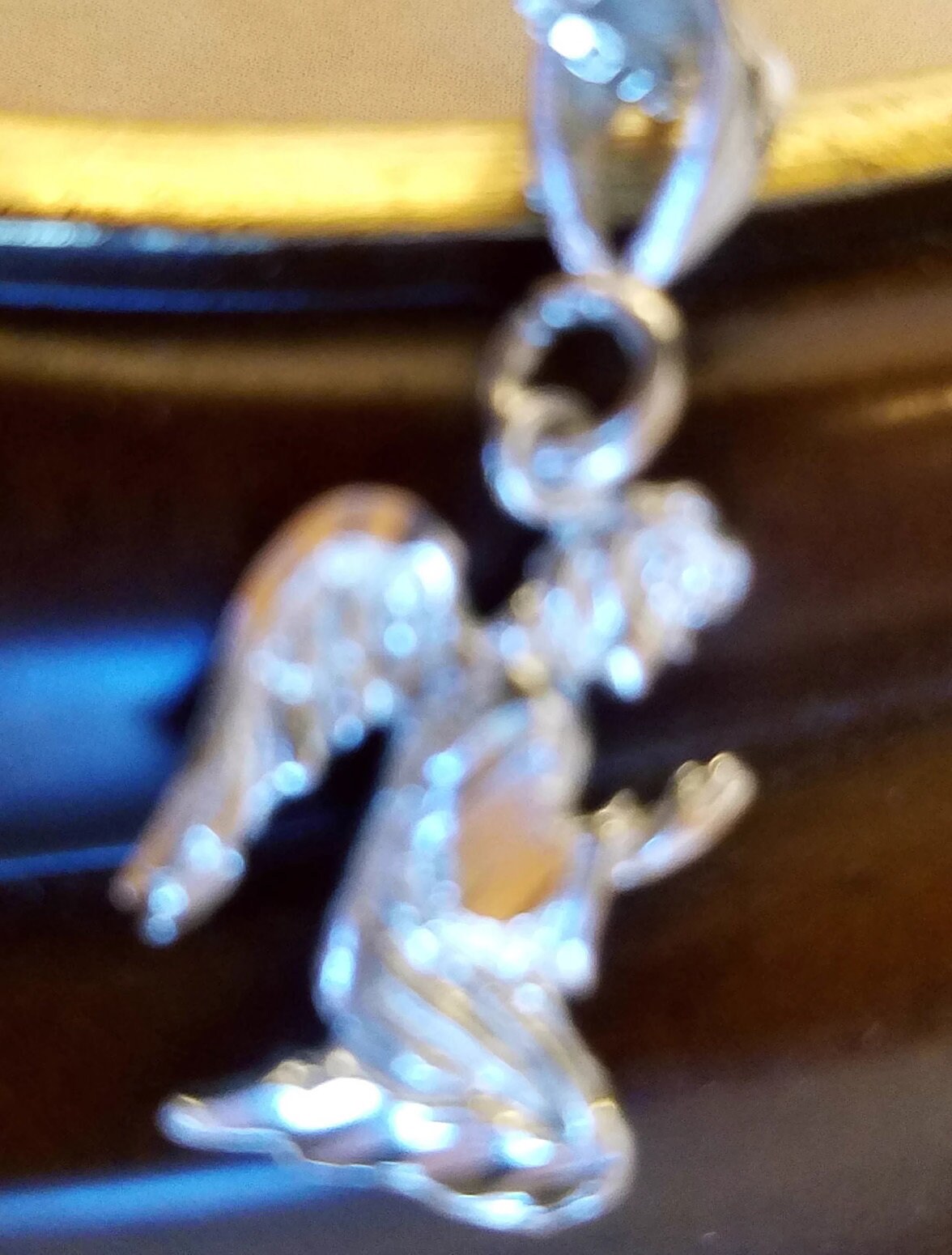 Religious Jewelry Kneeling Praying Angel Beautiful Christian Etsy