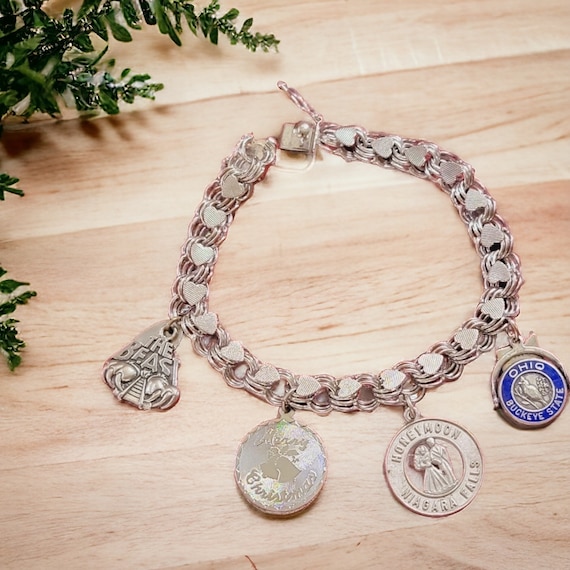 Ohio State Charm Antiqued Sterling Silver Ohio State Charm Antiqued Sterling Silver