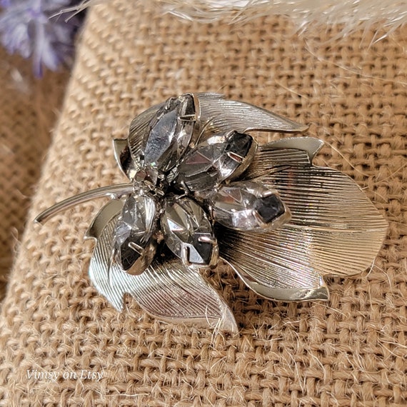 Lovely Leaf Silver Brooch for Women, Jewelry Pin,… - image 2