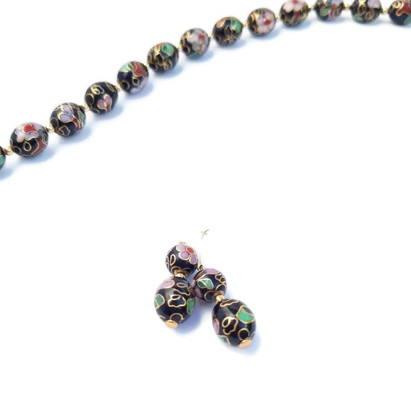 Black Cloisonne Etsy