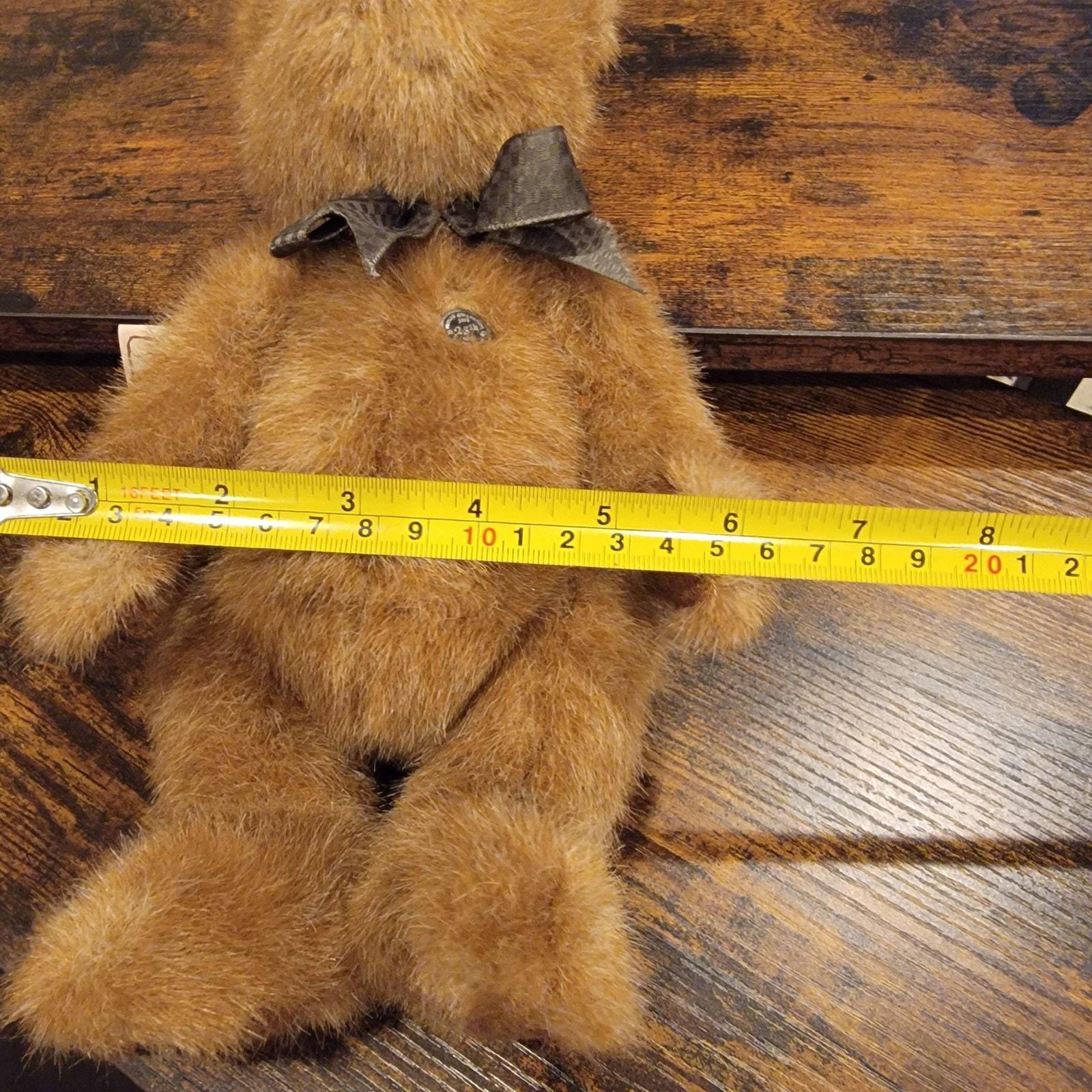 Vintage Boyds Bears Lil Theodore 25th Anniversary Head Bean Plush