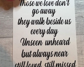 Vinyl sticker for Box Frame You were born with wings to fly Baby Memorial