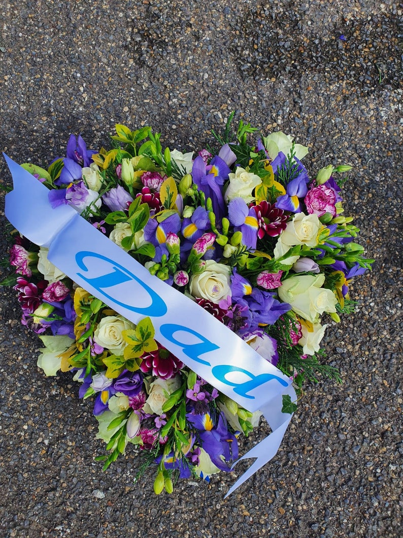 personalised-satin-funeral-wreath-ribbon-floral-tribute-etsy