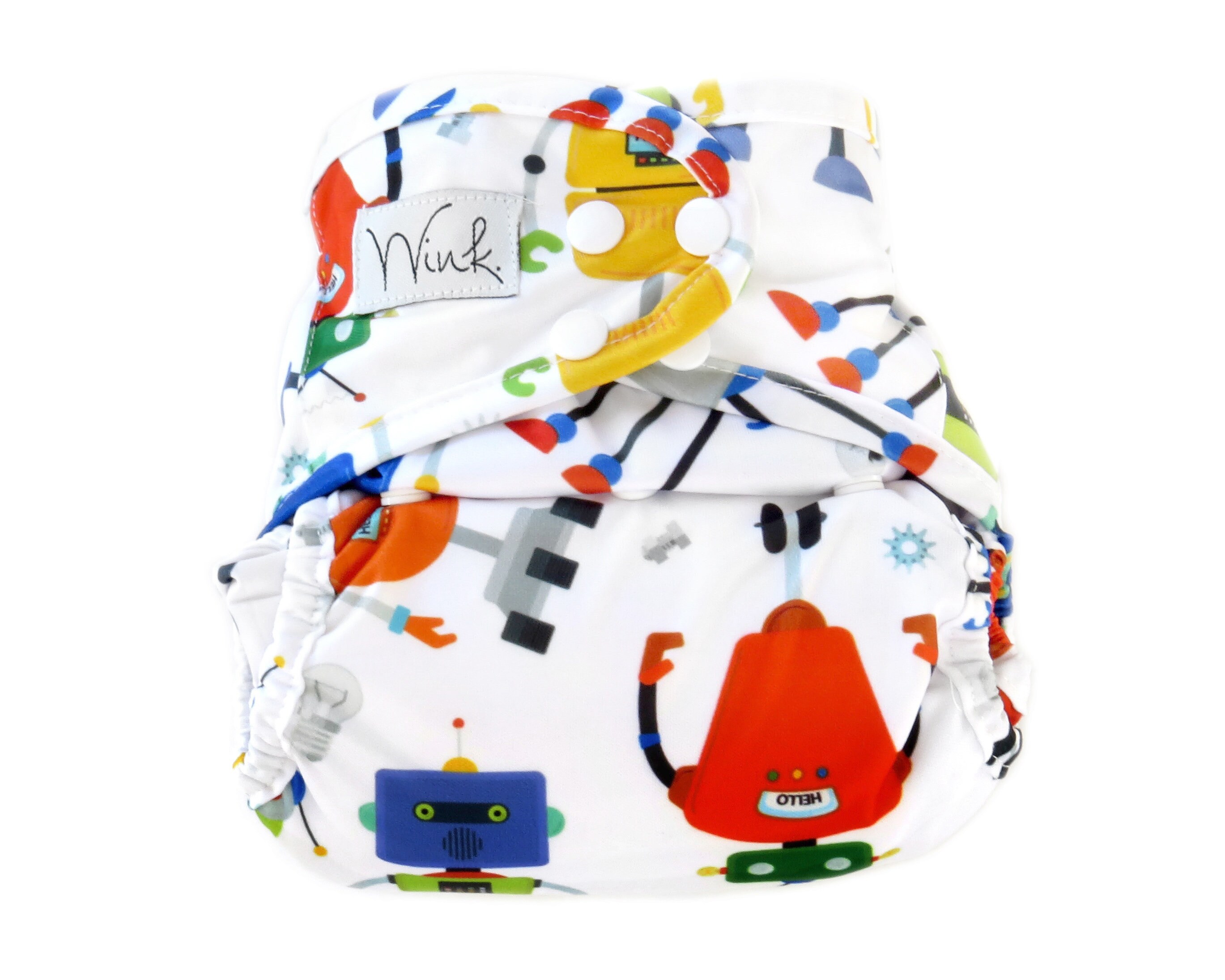 Droid Boy Cloth Hybrid Diaper Cover One Size Snap Double - Etsy Ireland