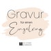 see more listings in the Gravur section