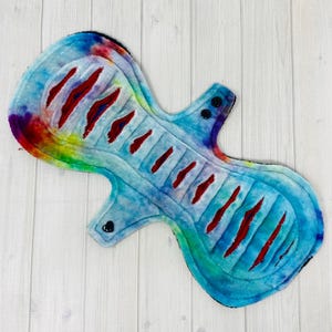 13 inch Heavy Gusher Reusable Cloth Pad, Washable Overnight Pad, Postpartum Period Pad, Pads for Periods, Sanitary Pad, Bamboo Cotton Velour