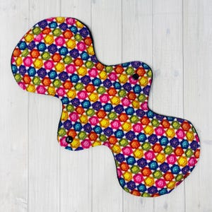14 inch Heavy Overnight Reusable Cloth Pad, Postpartum Cloth Pad, Heavy Cloth Pad, Washable Pad, Large Pads, Big Pads, Incontinence Pad