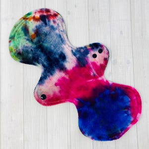 Serviette en tissu épais réutilisable pendant la nuit de 14,5 pouces, serviette hygiénique lavable pour les menstruations post-partum, serviette en tissu épais, grandes serviettes hygiéniques, grandes serviettes hygiéniques, velours de coton