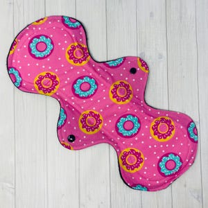 14 inch Heavy Overnight Reusable Cloth Pad, Postpartum Cloth Pad, Heavy Cloth Pad, Washable Pad, Large Pads, Big Pads, Incontinence Pad