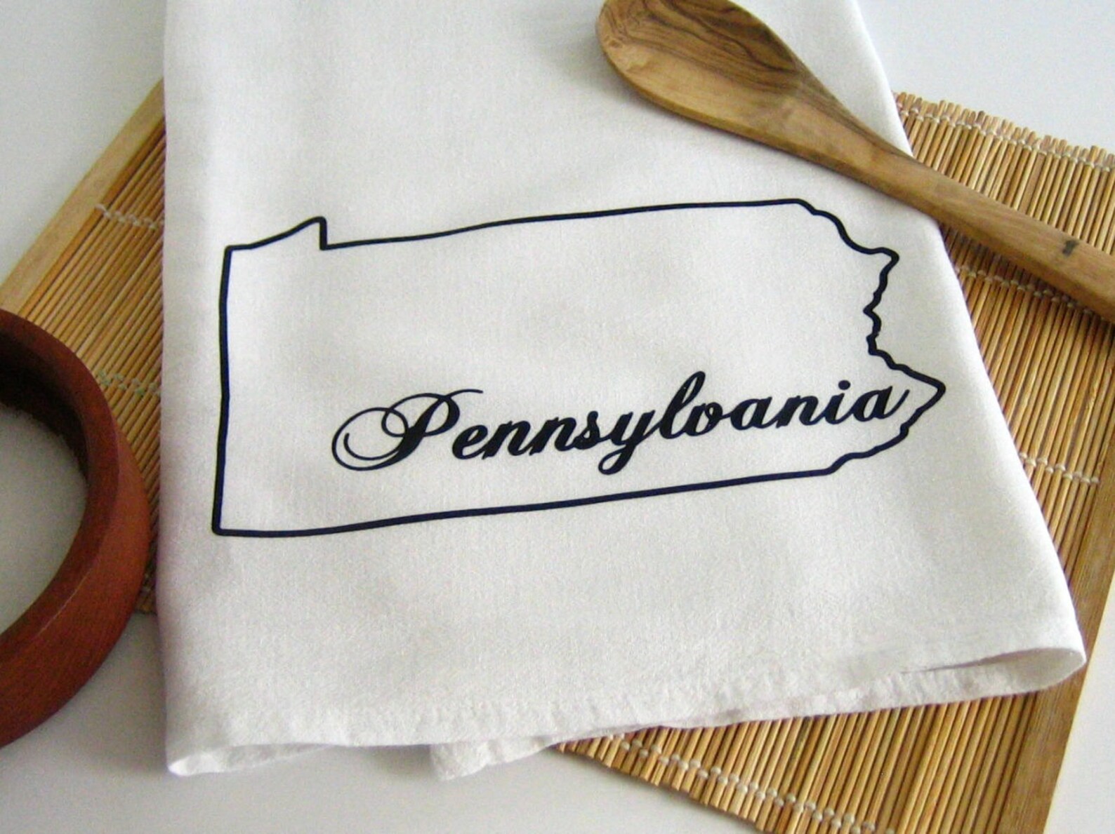 State Towel Pennsylvania Towel Kitchen Towel Tea Towel Etsy
