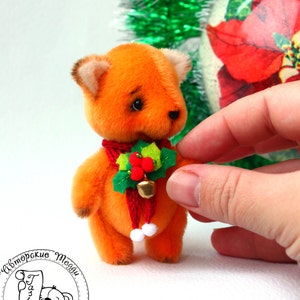 PDF Pattern - New! - Fox cub Foxi - Artist Teddy Bear Pattern - PDF Teddy Pattern