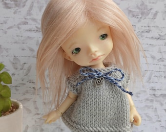 Peruka Irrealdoll Engendritos z długimi włosami ""Strawberry Blonde" / Peruka ze sztucznego futra dla Irrealdoll / Peruka Irrealdoll / Peruka LittleFee / Peruka 6,5 cala