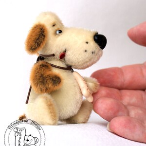 PDF Pattern New Mini puppy Bobby Artist Teddy Bear Teddy Dog Pattern image 2