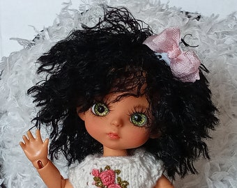 PukiFee Perücke Lati Yellow / Locken afrikanisch