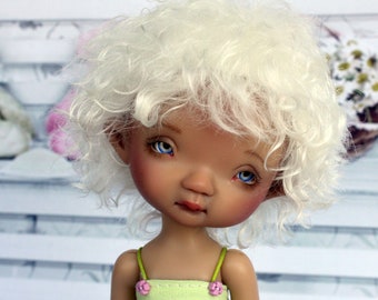 PREORDER! Mohair Wig "Dandelion blonde" for Irrealdoll specially / BJD Wig / Irrealdoll Wig / LittleFee Wig / 6.3 inch Wig