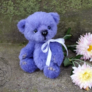 PDF Pattern - Cordon Bleu - Artist Teddy Bear - teddy bear sewing pattern - stuffed toy pattern - mini bear PDF pattern