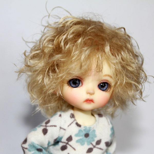 Lati White wig "Wheat Blonde" / Pukipuki Wig / Lati White Wig /  Lati White SP Wig /  Wig size 3,8 / Puki mohair wig