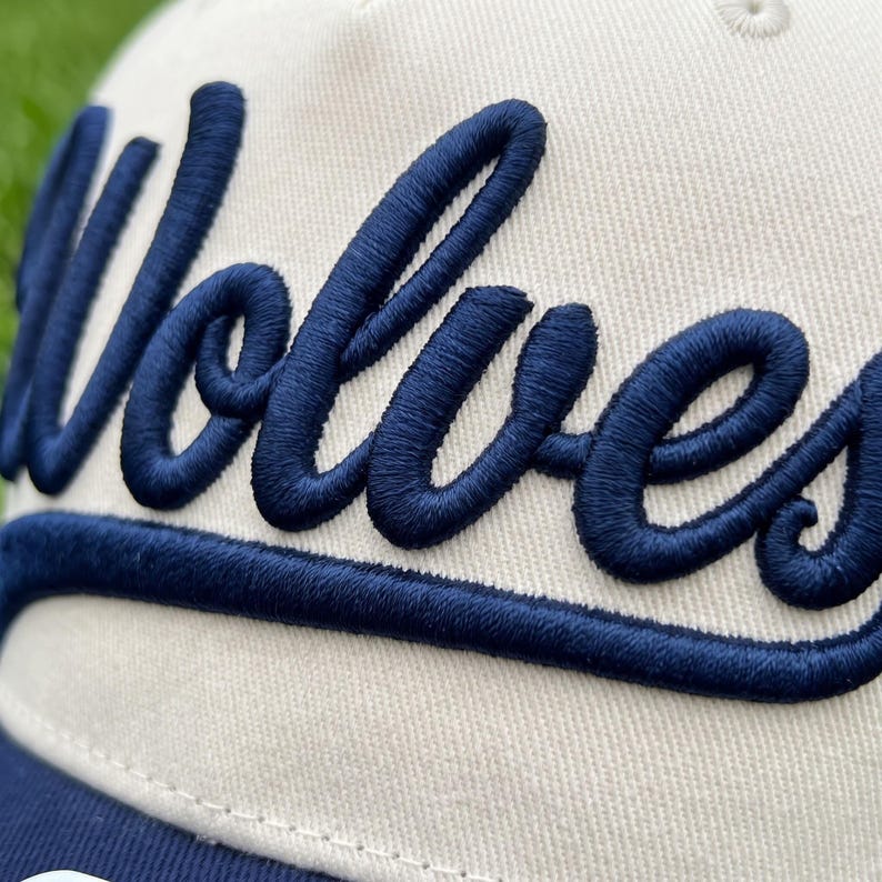 Custom 3D Puff Mascot Embroidered Hat, Personalized Team Mascot 5 Panel ...