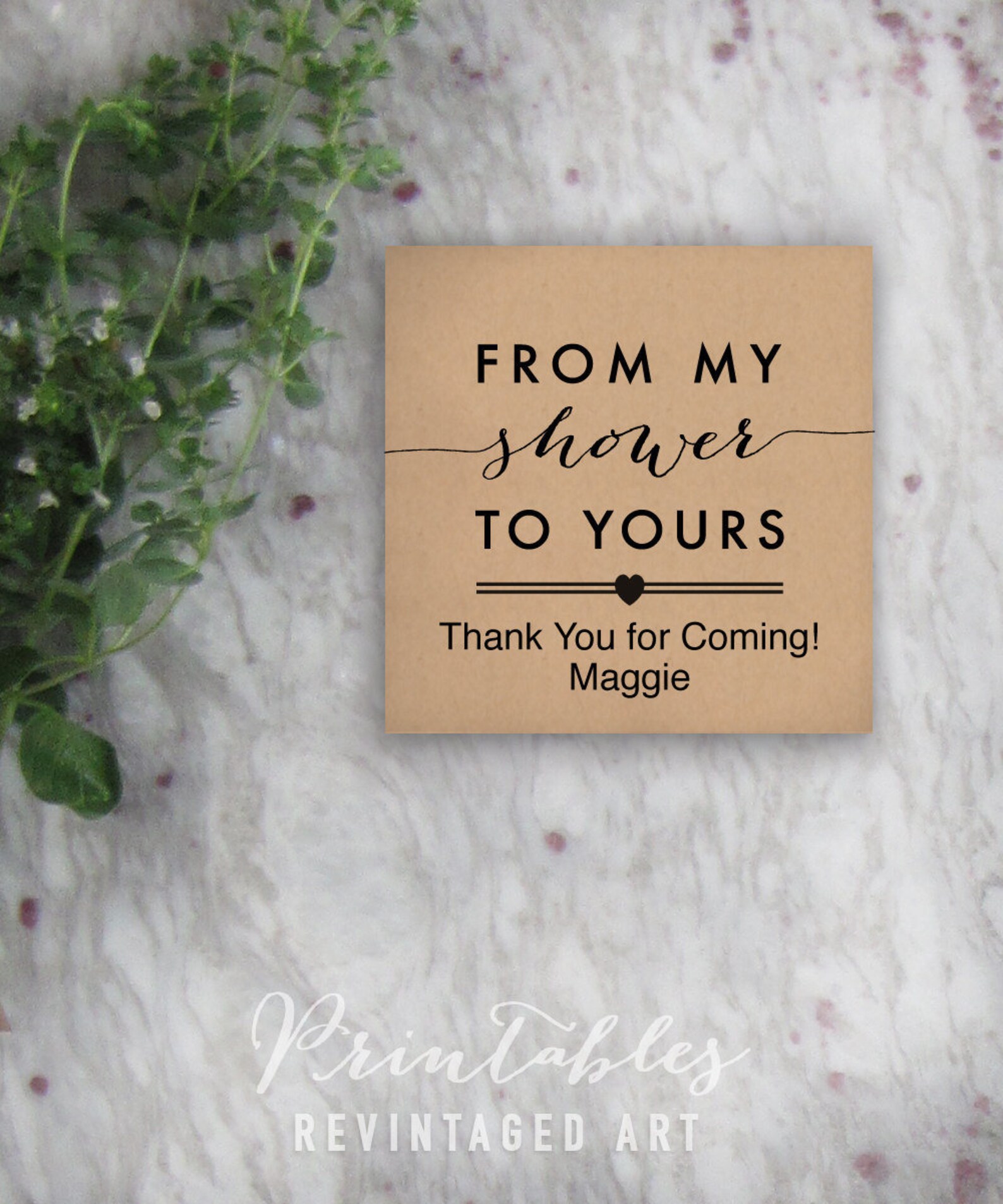 From My Shower to Yours Tags Printable Editable Favor Tag // - Etsy