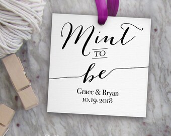 Mint to Be Wedding Favor - Etsy