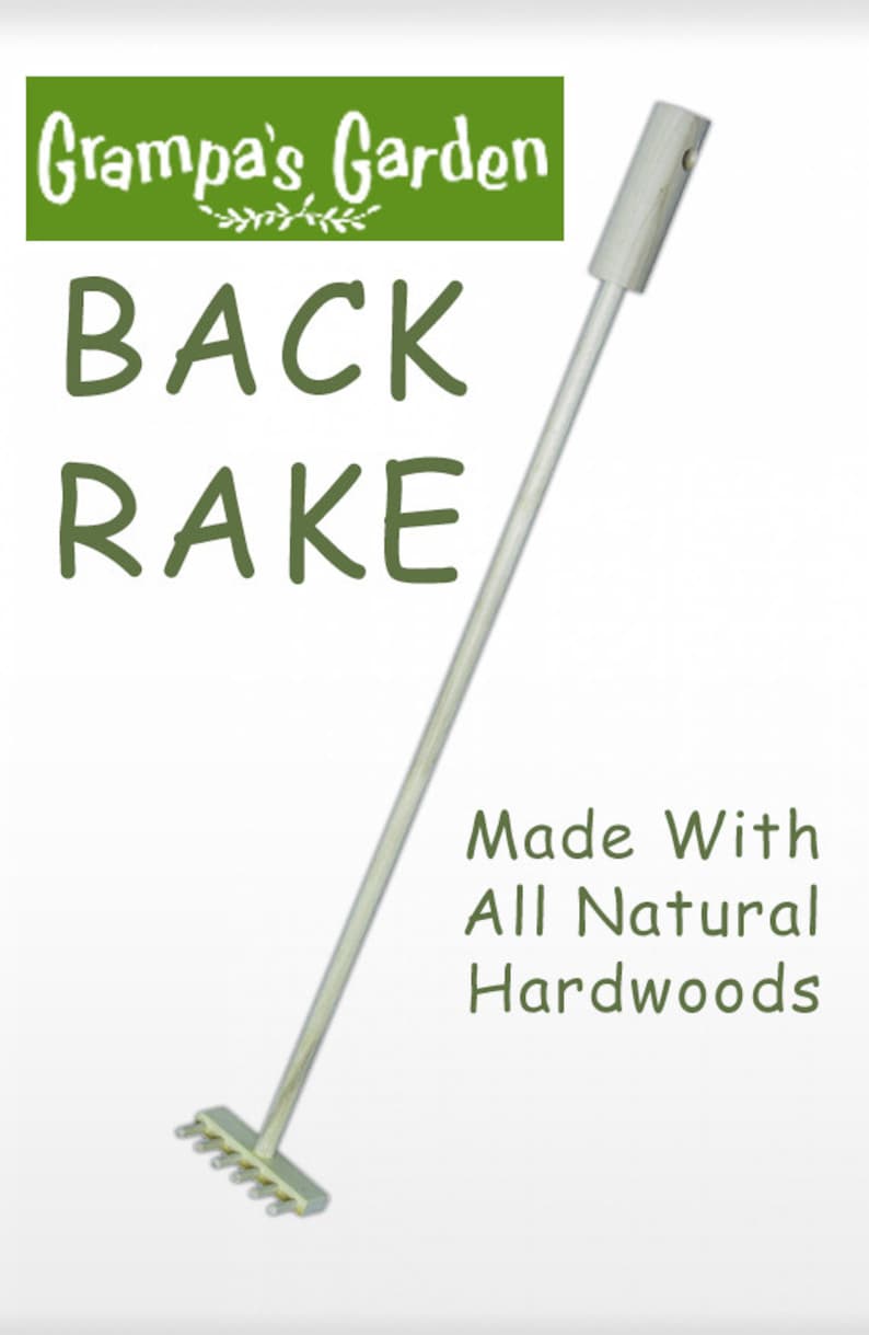 Grampa's Back Rake by Grampa's Garden the Best Back Scratcher Etsy