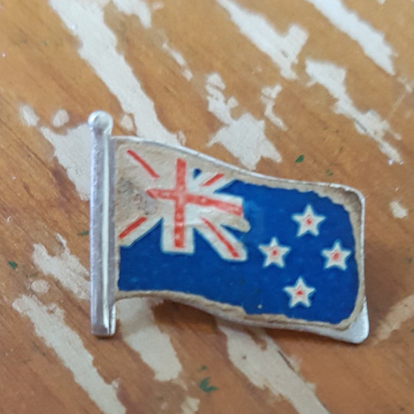 Australische Flagge, Vintage Sammler Hut Pin, Aussie Revers, Aussie Emaille Brosche, australische Flagge Abzeichen, Souvenir Abzeichen, Denkmal Abzeichen