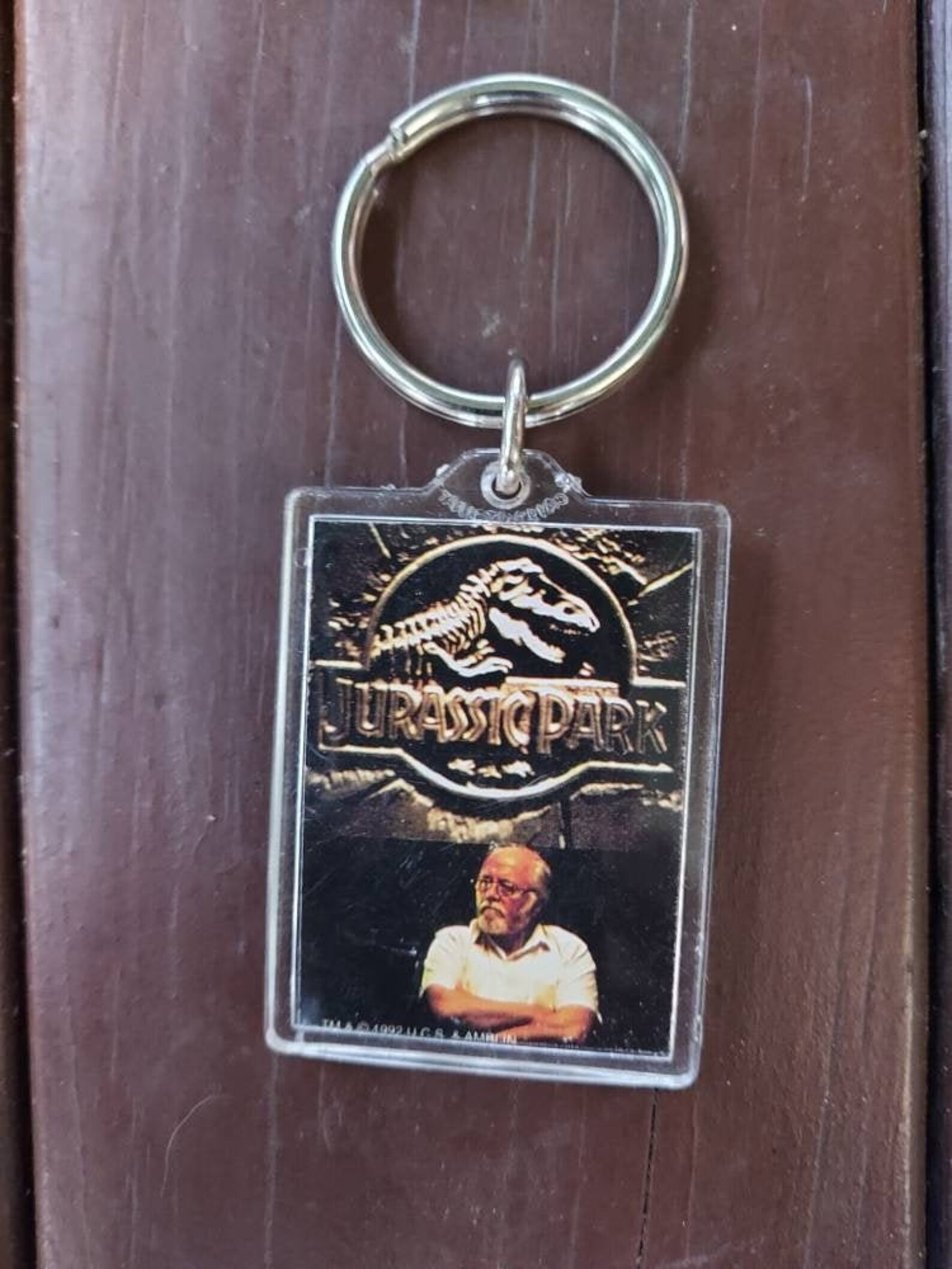 Jurassic Park Souvenir Key Ring Jurassic Park Souvenir Etsy