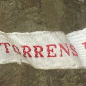 vintage scout guides cloth label third torrens park from the 1960s