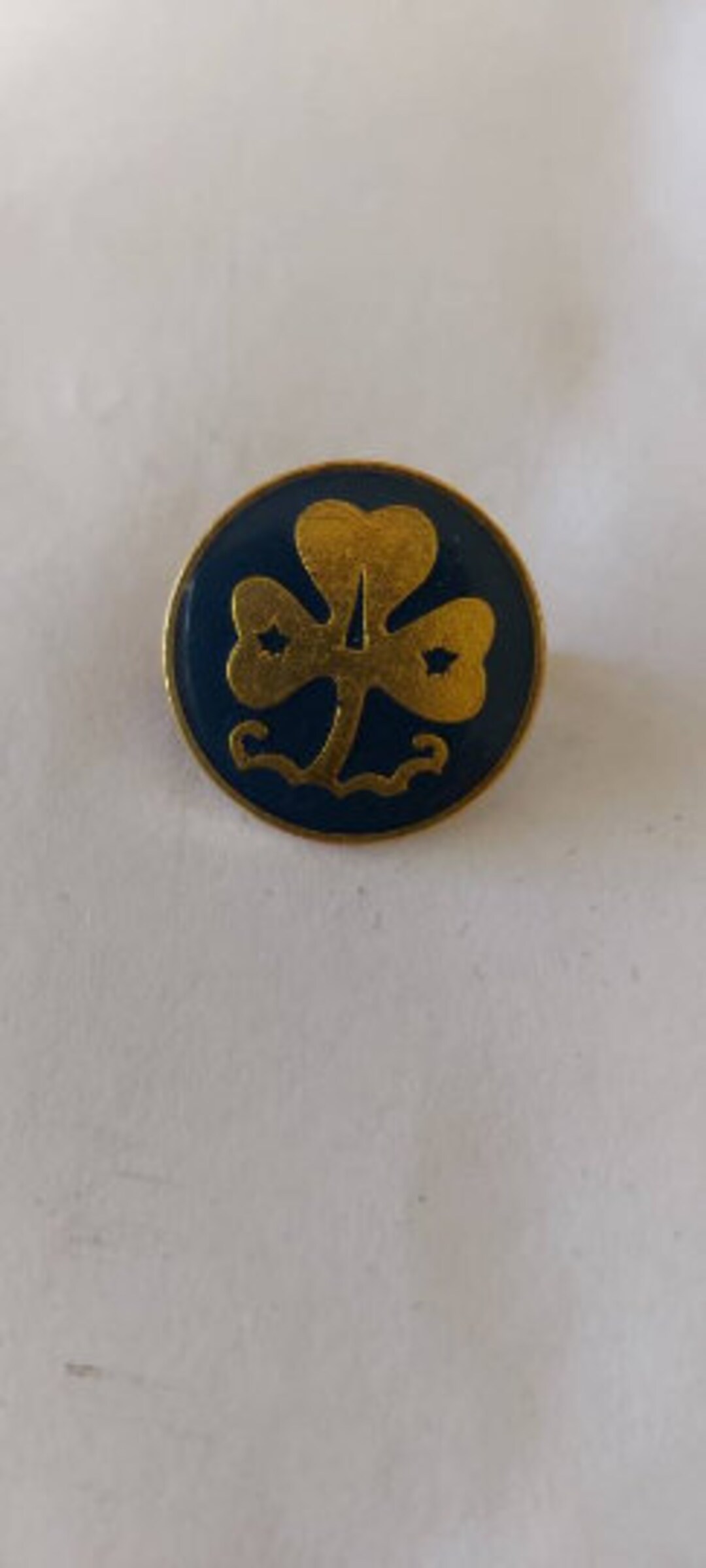 Guides vintage épinglette chapeau de collection, Guides revers broche d
