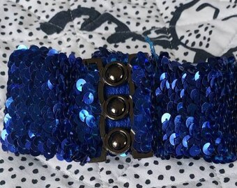 sequin sash belt