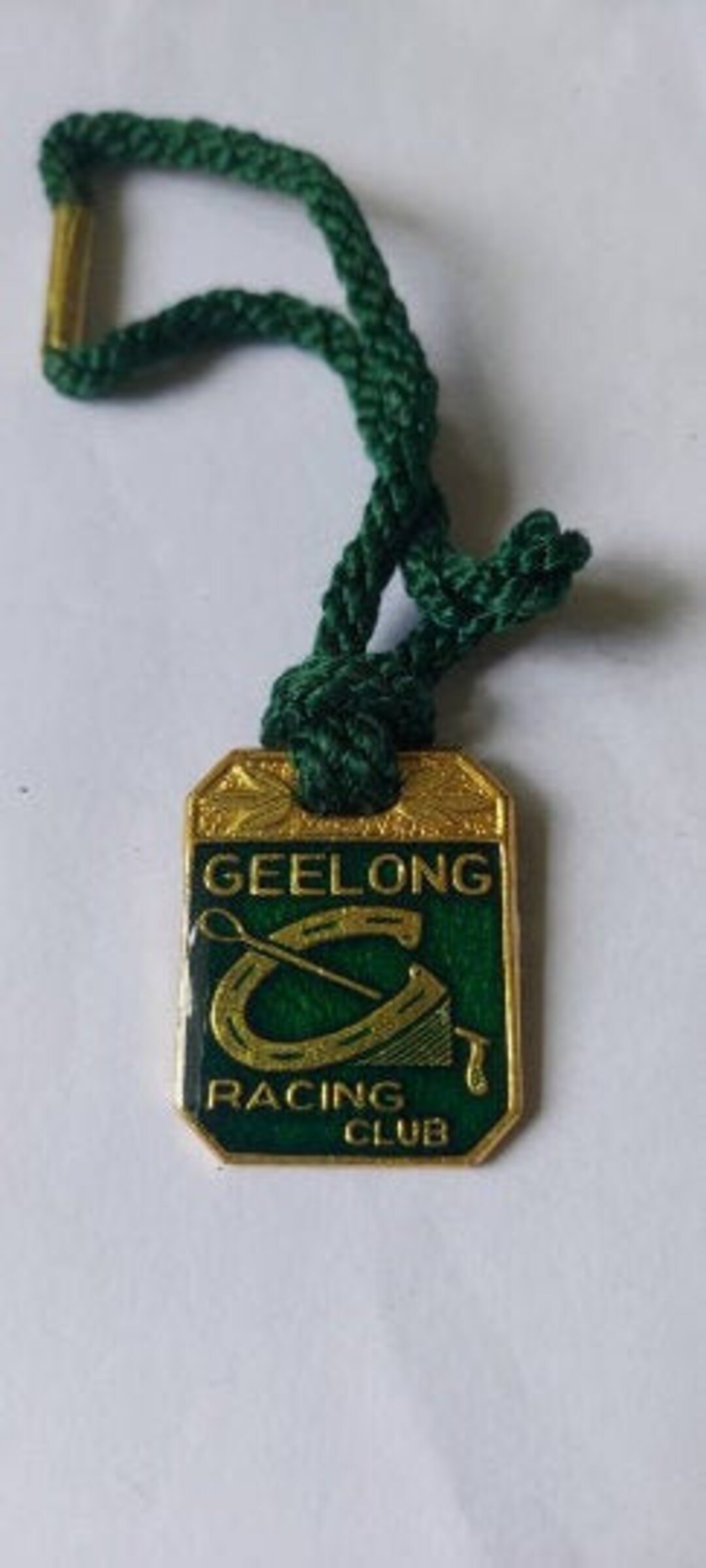 Geelong Racing Club Badge, Vintage Geelong Racing Club Badge, Geelong Racing Club, Geelong