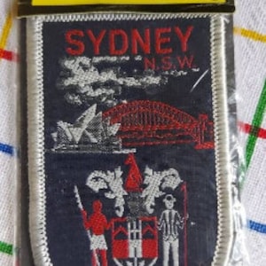 vävd lapp i Sydney NSW, lapp i Sydney NSW, vintage lapp i Sydney NSW, lapp i Sydney, retro lapp, retro Sydney lapp, vintage Sydney lapp
