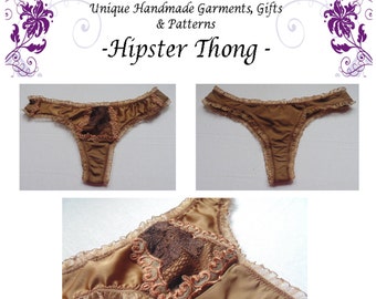 Hipster Thong (3 panels) Pattern