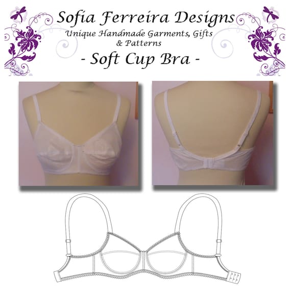 Soft Cup Bra Pattern 34B -  Canada