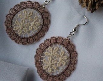 Baroque Lace Earrings - Various designs