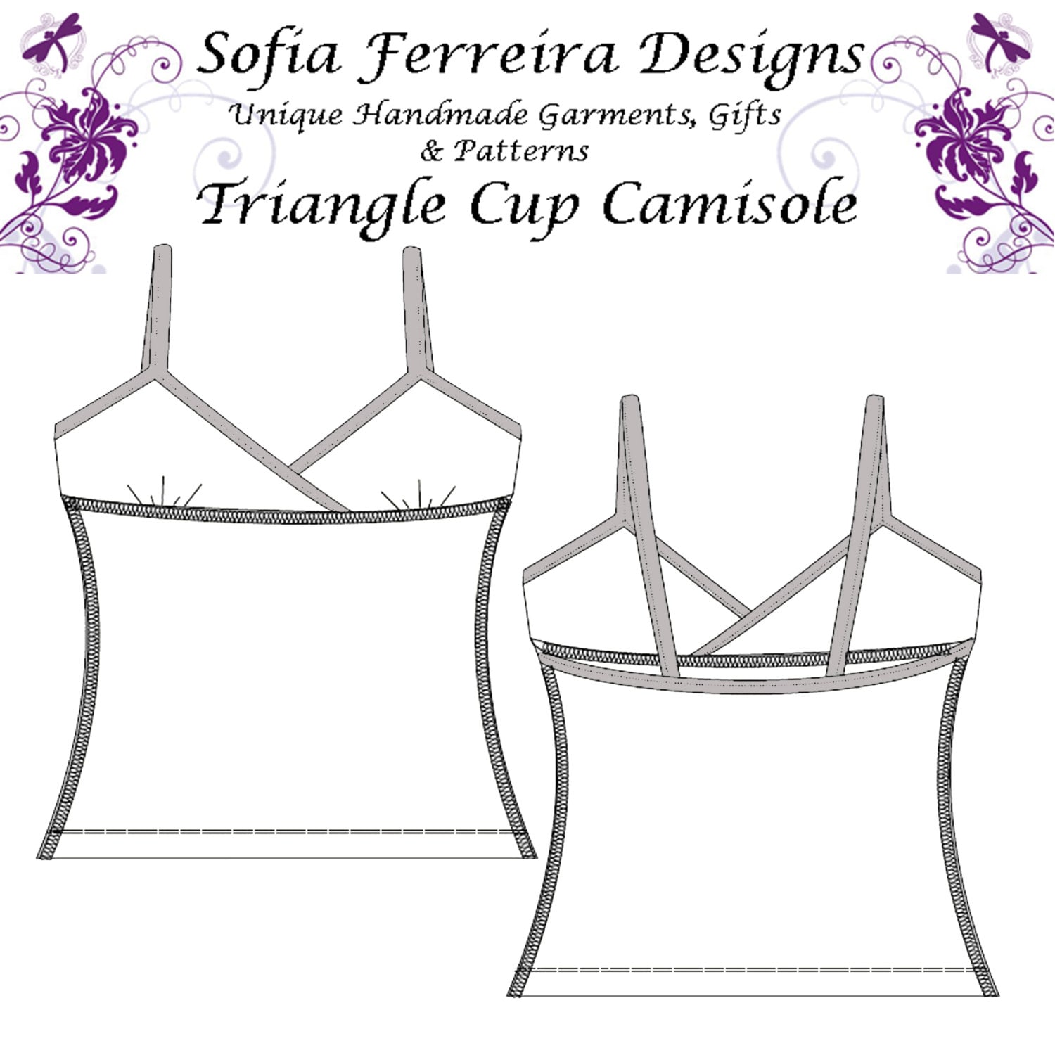 Camisole Pattern Unique Design Ideas Camisole Pattern Unique Design Ideas