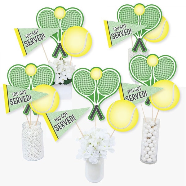 Tennis Party Centerpieces Etsy
