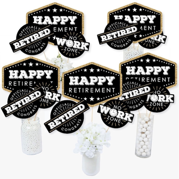 Retirement Party Centerpieces Etsy