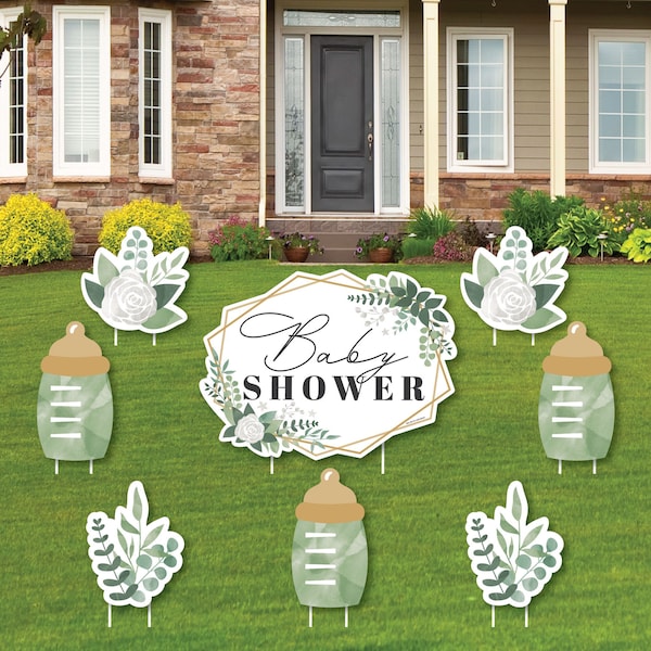 Baby Shower Yard Sign Etsy
