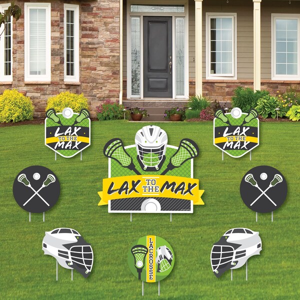 Lacrosse Yard Signs Etsy
