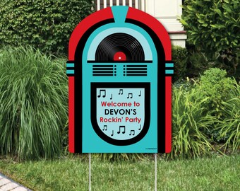 1950 S Giant Car Photo Booth Backdrop Printable 50s Etsy