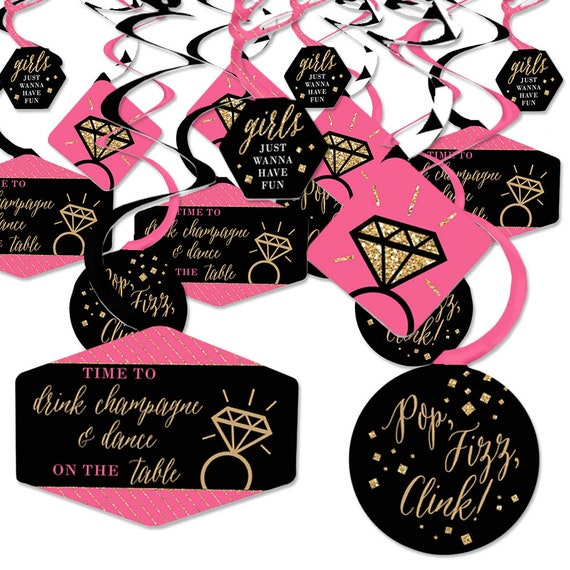 Girls Night Out Party Hanging Decorations Hanging Party Supplies