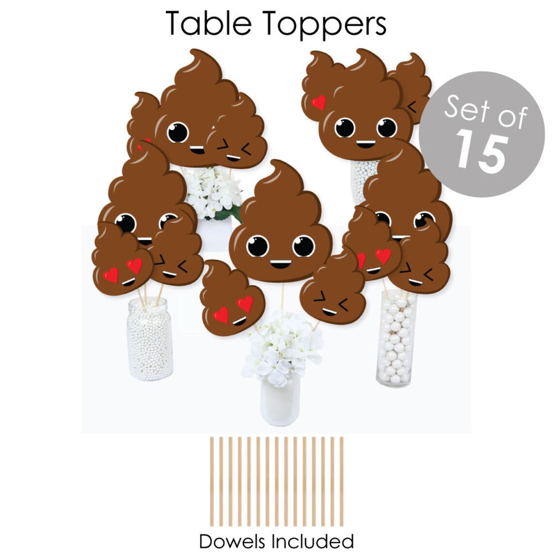 Party til Youre Pooped Poop Emoji Party Supplies Banner Etsy