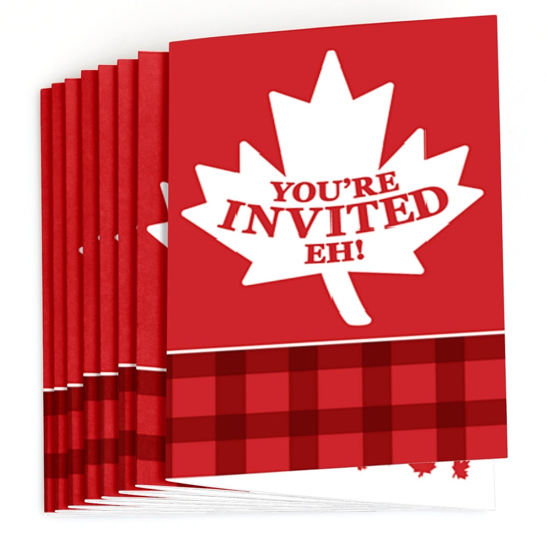 Canada Day Party Fill in Invitations Canadian Party Fillin Etsy UK