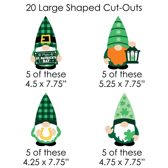 Lot De 12 Accessoires De Costume De La Saint-Patrick Comprenant Un Chapeau De Léprechaun Avec Barbe, Un Accessoire De Déguisement De Festival Irlandais Avec Collier De Perles, Un Cravate, Un Bracelet