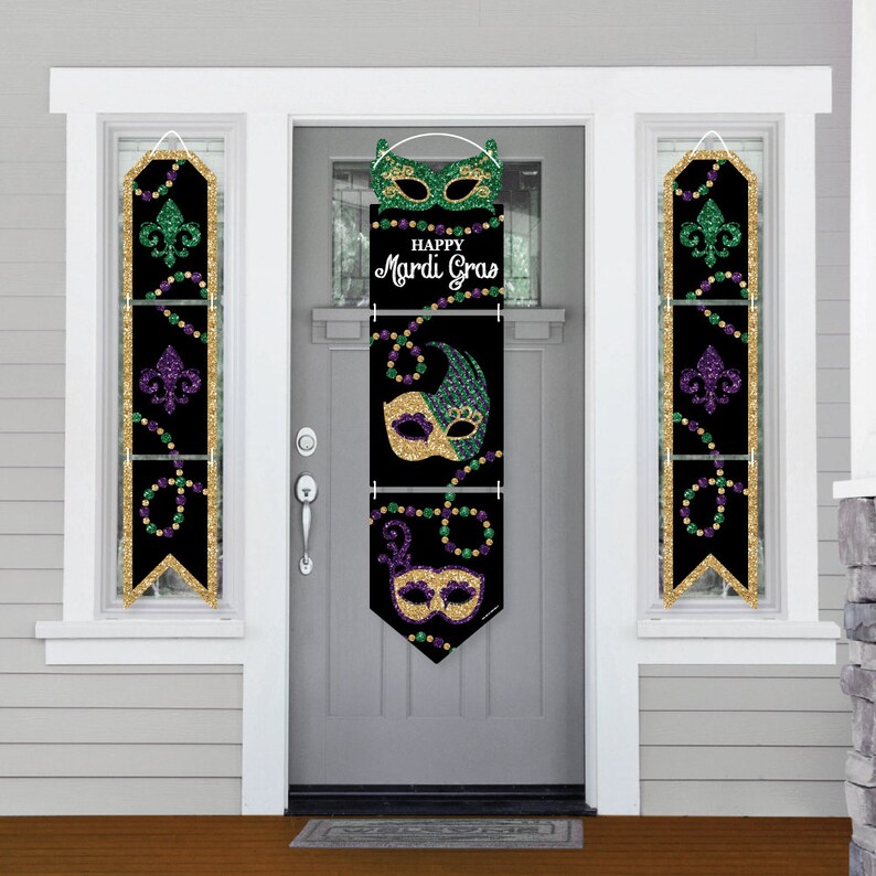 mardi gras hanging decorations