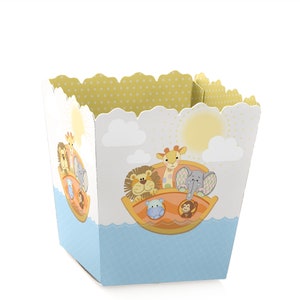 Noah's Ark - Party Mini Favor Boxes - Baby Shower or Birthday Party Treat Candy Boxes - Set of 12