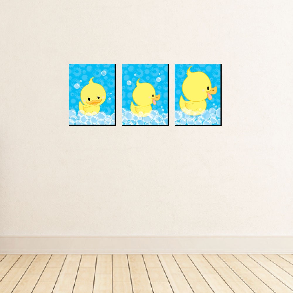 Ducky Duck Kids Room Nursery & Home Décor 7.5 X 10 Kids Etsy