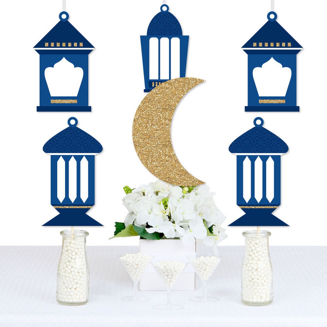 Ramadan - DIY Decorations - Eid Mubarak Party Essentials - Shaped DIY ...